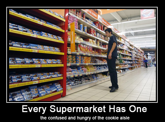 Supermarket Biscuit Shopper - Choices